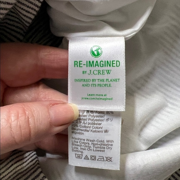 J Crew Paperbag Striped Skirt - Picture 5 of 7